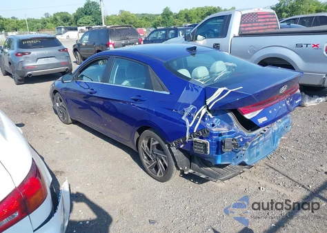 2024 Hyundai Elantra Limited from USA, damaged, VIN KMHLP4DG8RU636738